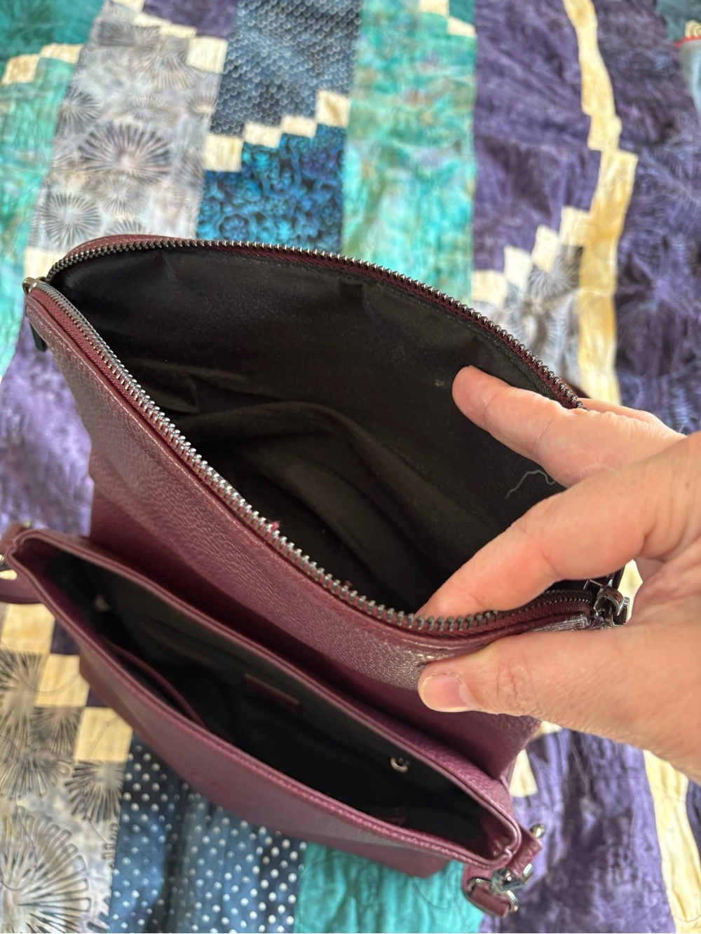 Raspberry Crossbody Bag - CoLab - Picture 4 of 4
